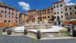 Fontana Piazza Navona dopo i lavori