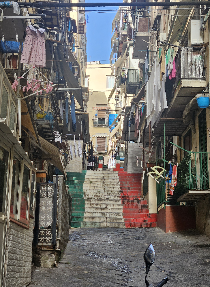 Murales nei Quartieri spagnoli di Napoli