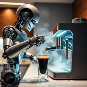 Robot e caffè - Michele Sergio