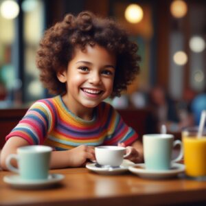 bambini e caffè