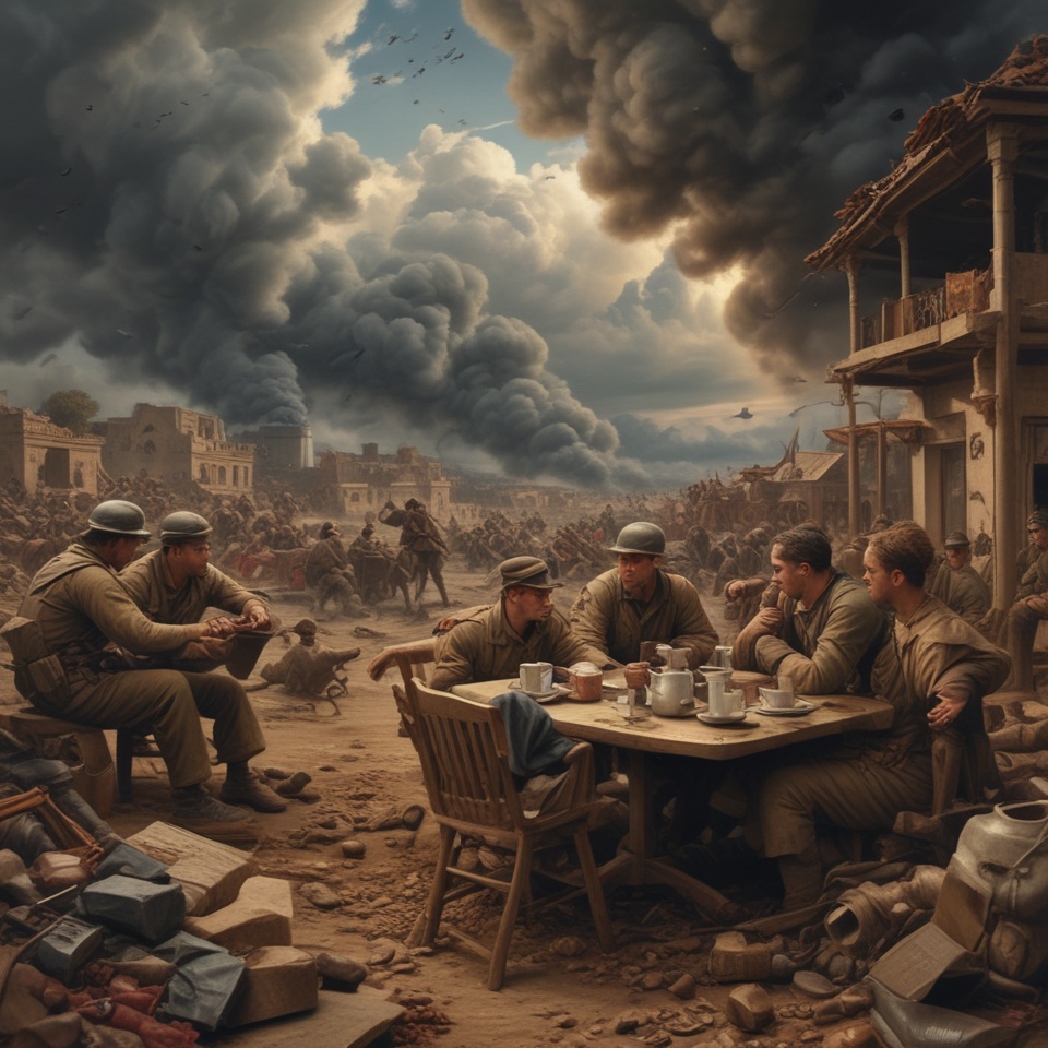 Il caffè e la guerra - Michele Sergio