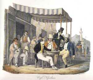 cartolina caffè napoletano