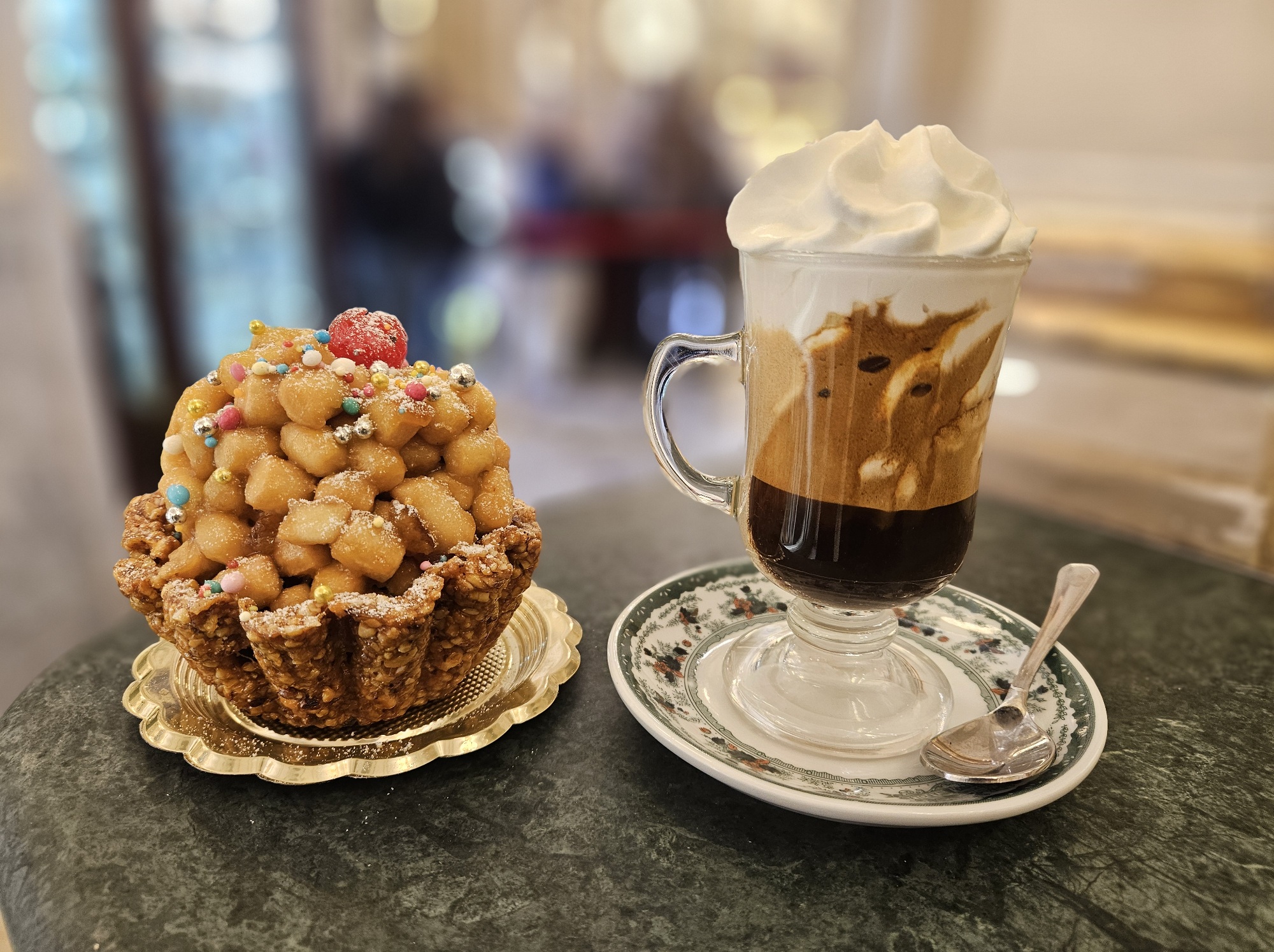 struffoli e viennese
