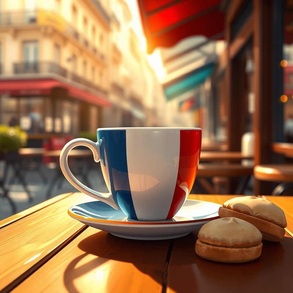 Il caffè e la lingua francese